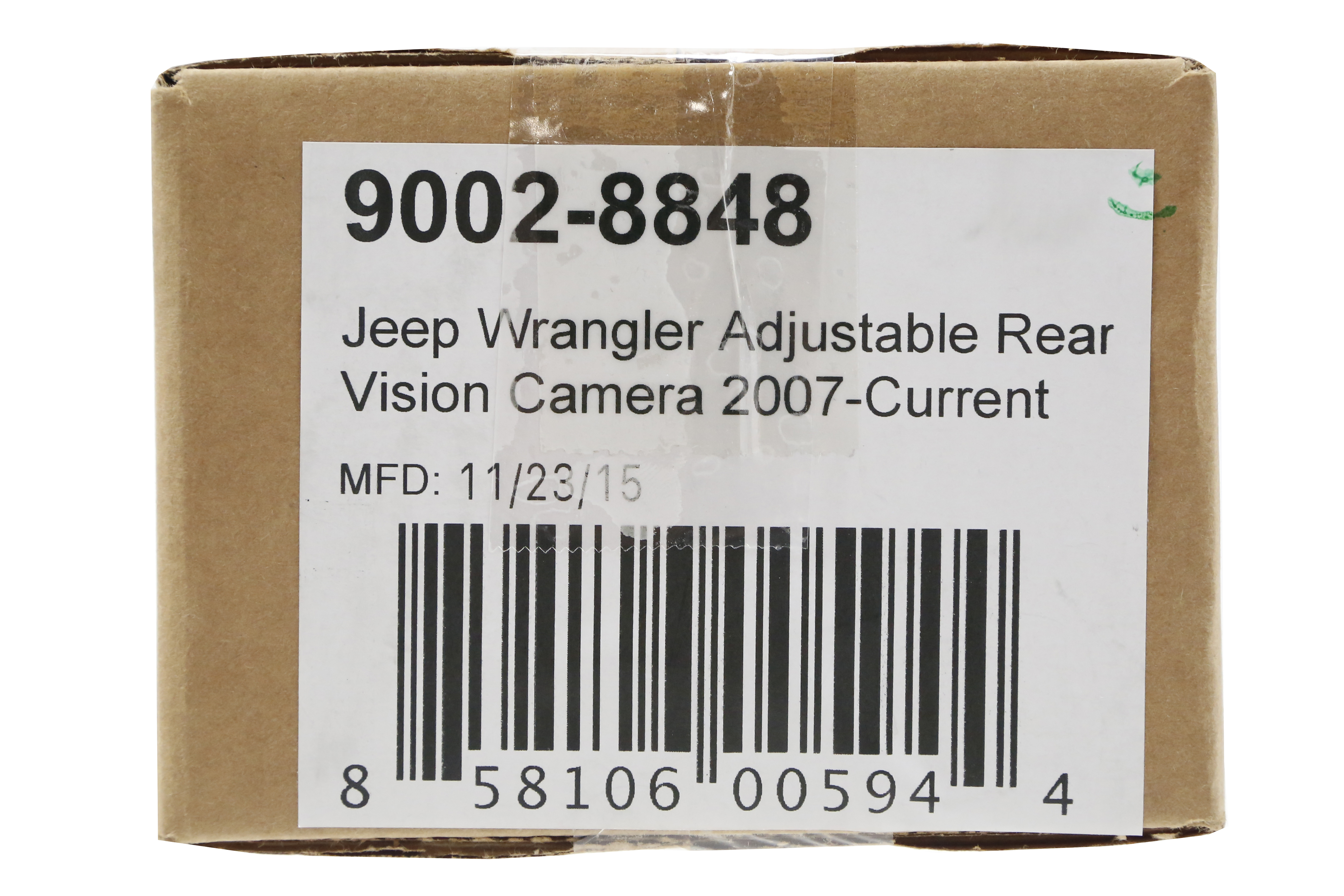 BrandMotion Adjustable Rear Vision Camera w/ RCA and Factory Display Harness - JK