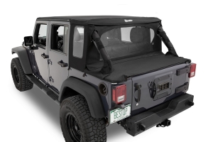 Bestop Halftop Soft Top Conversion Kit - Black Twill - JK 2Dr