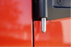 Kentrol Door Alignment Pins - Polished Silver  - JK/TJ