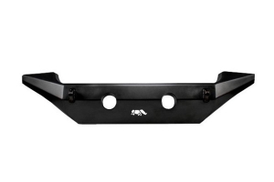 American Trail Products Full Width Front Bumper w/ Fog Light and Tabs - Black  - JK