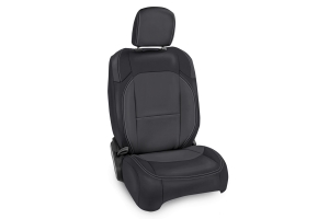 PRP Front Seat Covers w/ Pocket, Pair - Black and Grey - JT/JL 4Dr Non-Rubicon