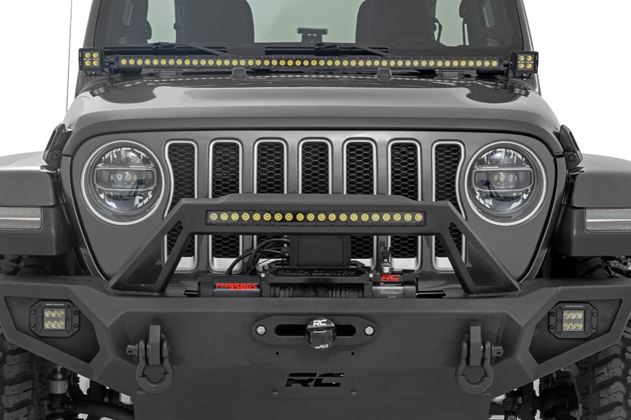 Rough Country Trail Cladding Hood Protector   - JL