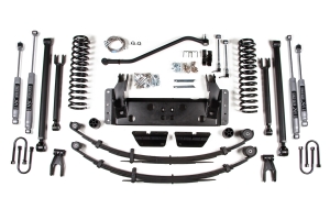 BDS Suspension 4.5in Long Arm Lift Kit w/ NX2 Shocks (Chrysler 8.25) - XJ 