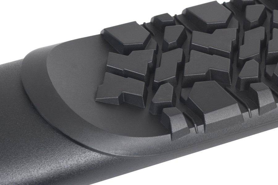 Go Rhino V-Series V3 Aluminum Side Steps, 57in, Boards Only, Textured Black - Bronco 2dr 2021+