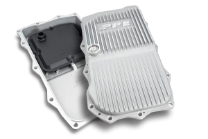 PPE ZF-8 Speed Heavy-Duty Cast Aluminum Transmission Pan – Brushed Finish - Grand Cherokee