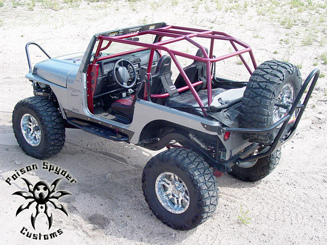 Poison Spyder Lazer-Fit Fully Welded Cage - TJ