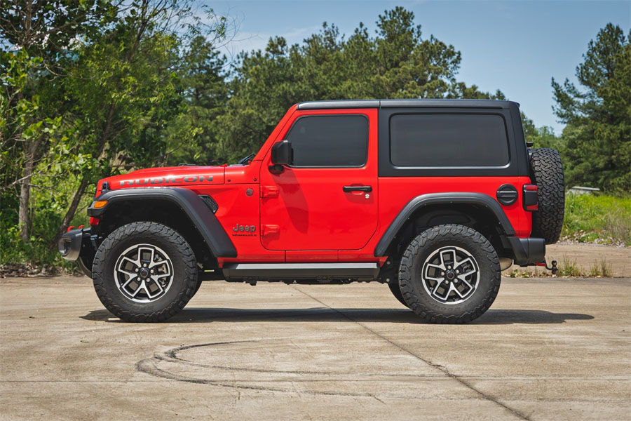 Rough Country HT-Series Power Running Boards - JL 2DR