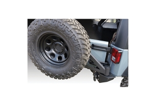 Iron Cross Full Width Rear Bumper W/ Tire Carrier - JL