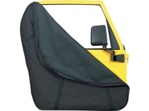 Bestop Door Jackets For Full Steel Doors Black - JK/LJ/TJ/YJ