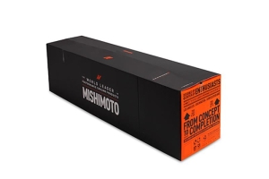 Mishimoto 2.7 L Stock Location Int Kit Micro Wrinkle Black Pipes, Silver Cooler - Bronco 2021+