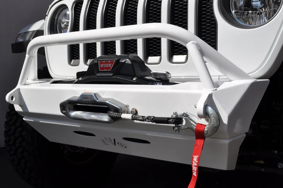EVO Manufacturing Pro Series Front Bumper w/ Hoop - JT/JL