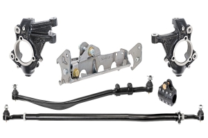 Rock Jock Currectlync High Steer Knuckle Kit for Ram Assist - JT/JL Rubicon