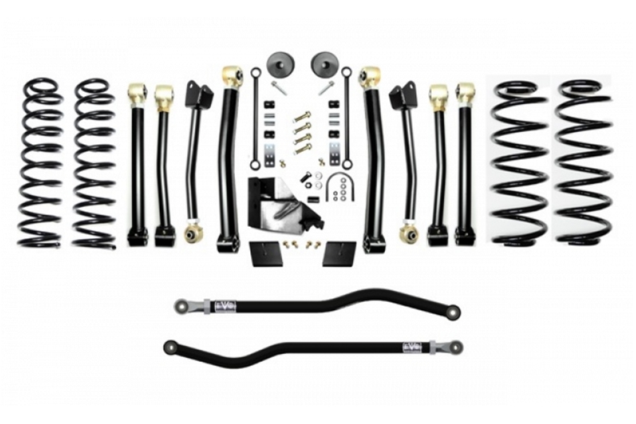 EVO Manufacturing 4.5in Enforcer Lift Kit, Stage 4 PLUS - No Shocks ( Part Number: 3054S4P)