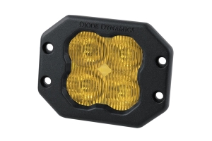 Diode Dynamics SS3 Pro Flush Mount LED Pod, ABL Yellow - Driving
