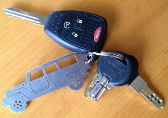 WD Automotive Key Chain
