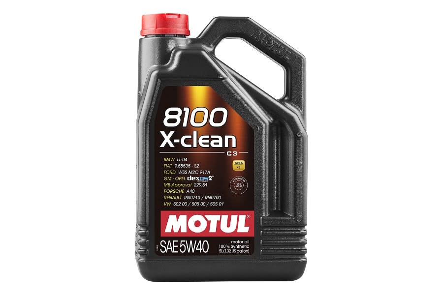 Motoröl MOTUL 8100 X-CLEAN 5W40 5l, 102051