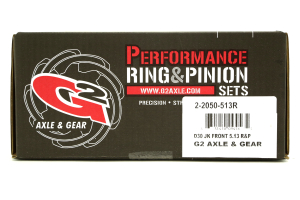 G2 Axle & Gear Dana 30 5.13 Front Ring and Pinion Set - JK Non-Rubicon