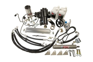PSC Cylinder Assist Steering Kit for Aftermarket D60 Axles – 1.5in Tie Rod  - JK 2012+ 3.6L