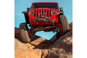 Artec Industries Nighthawk Front Bumper w/ Aluminum Skid Plate - Black - JT/JL/JK