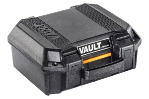 Pelican V100 Vault Small Pistol Case - Black