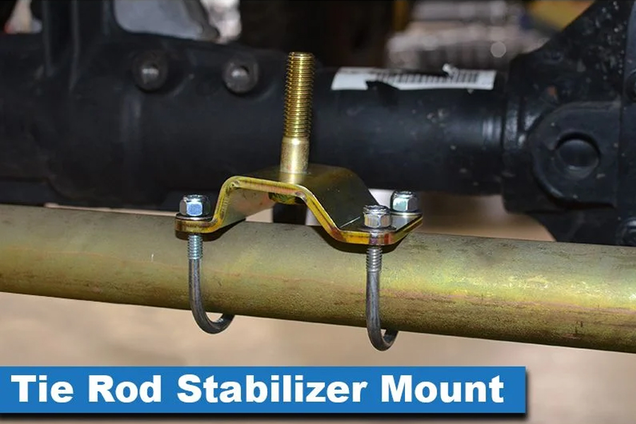 MetalCloak Steering Stabilizer 1.625in Tie Rod Mount  - JT/JL/JK