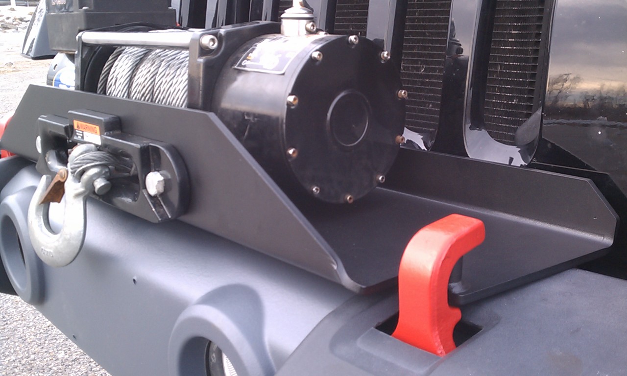 Rock Hard 4x4 Patriot Series Factory Bumper Winch Plate - JK