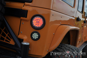 Poison Spyder LED Back-Up Light Clear 2.5in