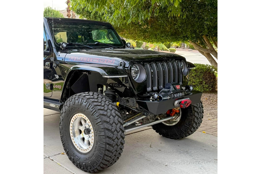 Savvy Offroad Krawler Lite Front Bumper, Bare - No Hoop  - JT/JL