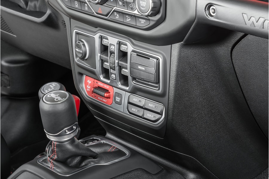 Mopar Auxiliary Switch Bank Chrome Jeep Rubicon 20182021