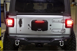 Kentrol Backside License Plate Mount - Black - JL