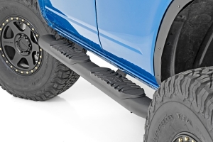 Rough Country Oval Nerf Step Bars - Bronco 4dr 2021+