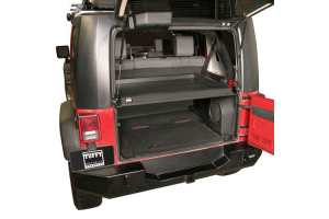 Tuffy Security Deluxe Cargo Area Security Enclosure - Black - 2007-10 JK