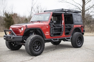 Rough Country Front and Rear Steel Tube Doors  - JK 4Dr
