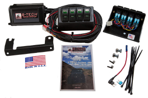 S-TECH Dual LED 4 Switch System, Green LED - JK