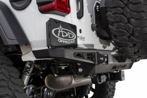 Addictive Desert Designs Stealth Fighter Rear Bumper with Backup Sensors - JL