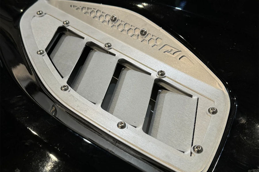 Motobilt Hood Vent Kit - Bare - JK 10A Rubicon
