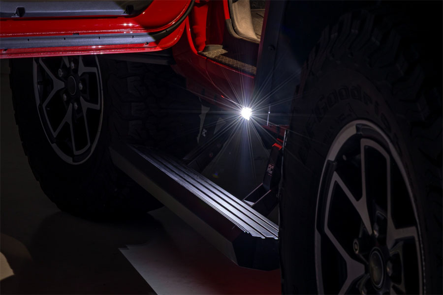 Rough Country HT-Series Power Running Boards - JL 2DR