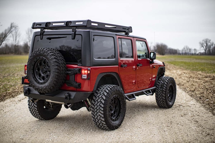 Rough Country Roof Rack System - No LED Lights - JK