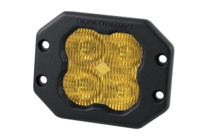 Diode Dynamics SS3 Sport Flush Mount LED Pod, ABL Yellow - SAE Fog