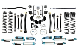 EVO Manufacturing 6.5in Enforcer Overland Stage 4 Plus Lift Kit w/ Comp Adjusters - JT