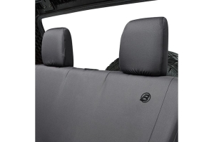 Bestop Rear Seat Cover Black   - JK 2dr 2007+