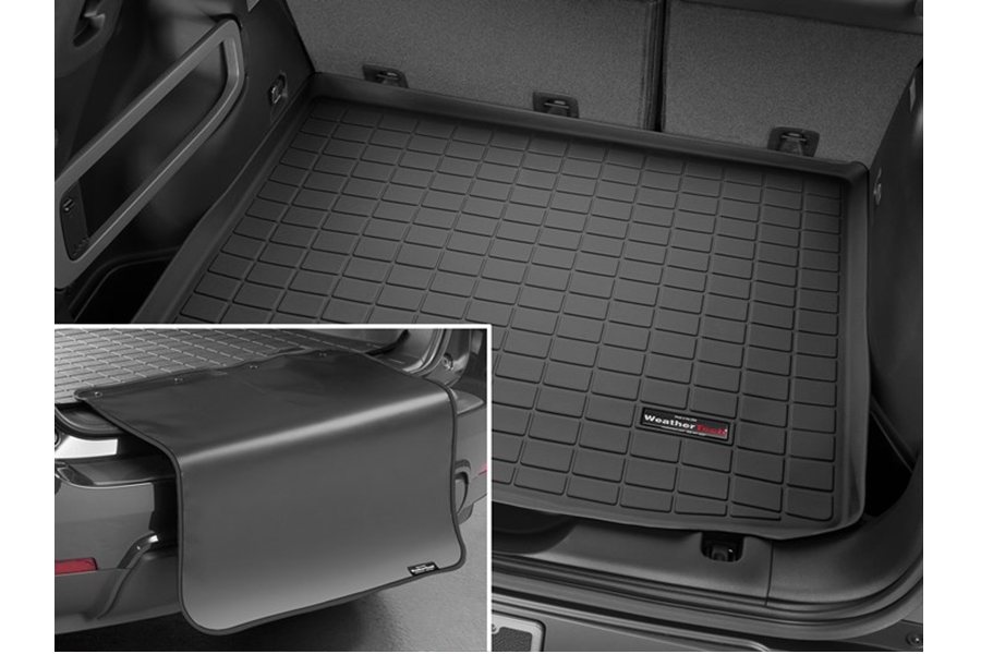 WeatherTech Cargo Liner w/ Bumper Protector - Black  - JL 4Dr w/o Subwoofer