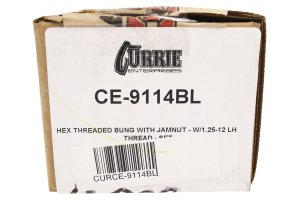 Currie Enterprises Threaded Bung w/ Jam Nut LHT