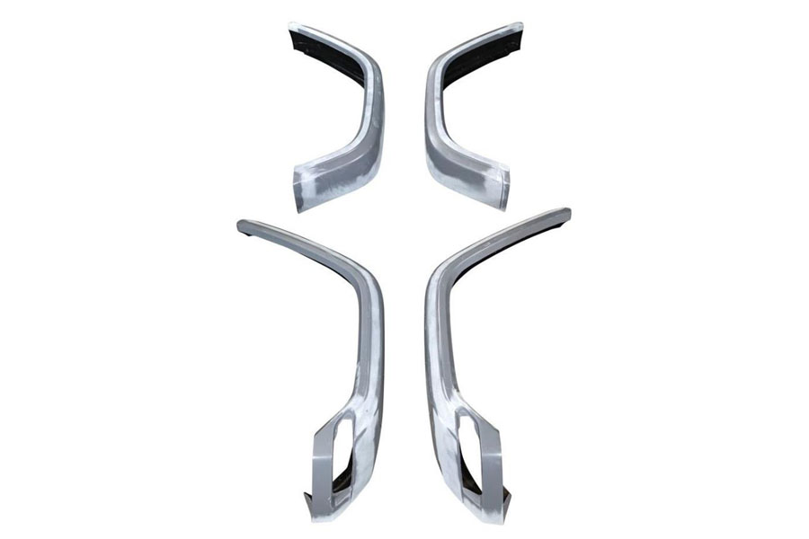Bawarrion X-Tender High Fenders +1.5in - Unpainted - JT