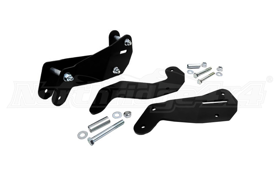 Jeep JK Rough Country Front Control Arm DropRelocation Kit356inch Lifts