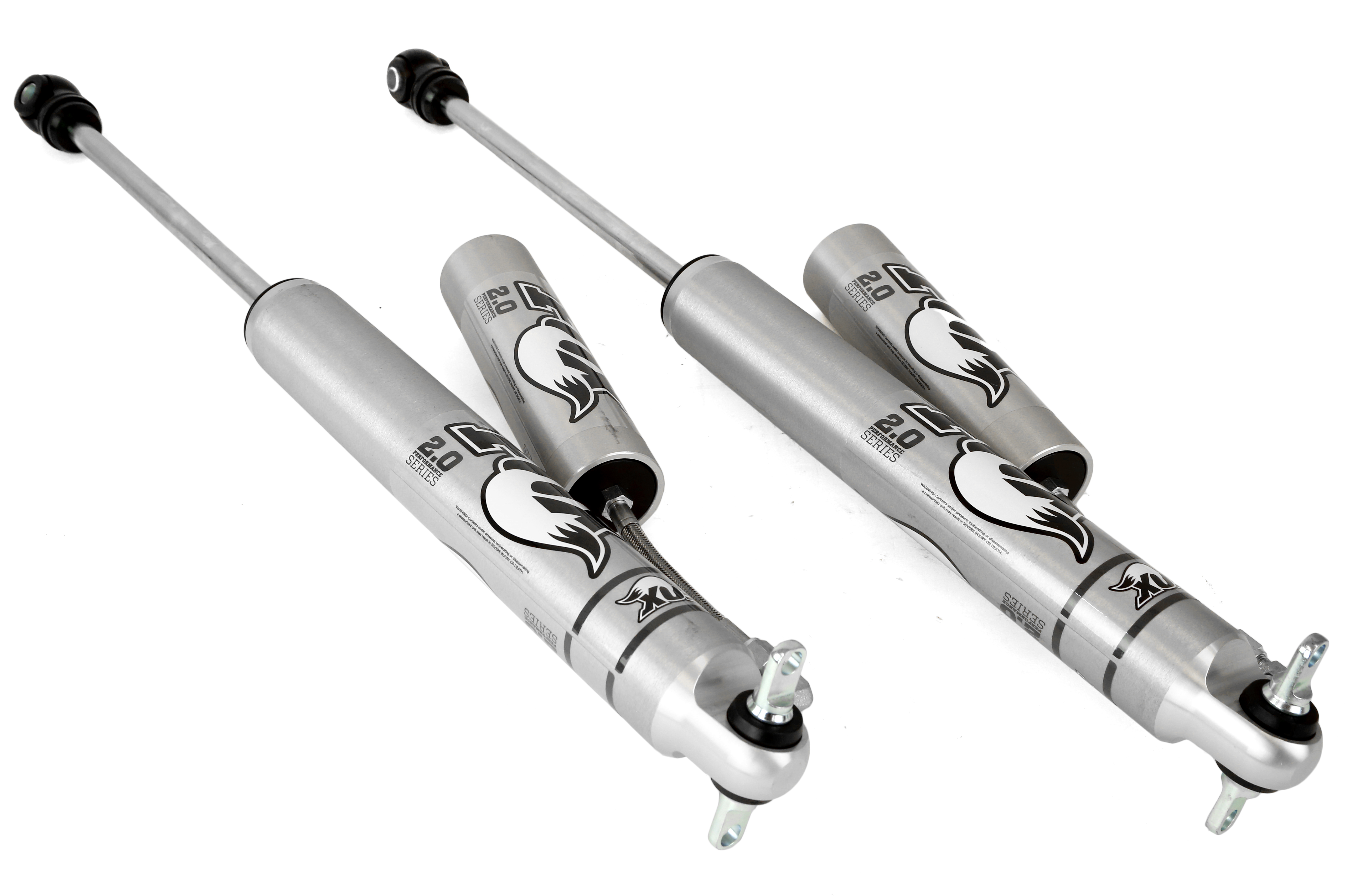 Teraflex Tuned Fox w/ Reservoir Shock Absorber Kit Front & Rear, 2.5in-4in Lift - JK