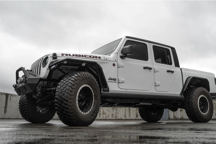 DV8 Offroad Spec Series Front and Rear Fender Flares - JT 