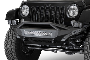 Addictive Desert Designs Stealth Fighter Front Bumper w/Top Hoop - JK