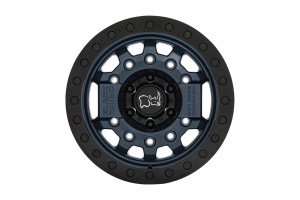 Black Rhino Avenger Beadlock Wheel, 17x8.5 5x5 - Navy Blue - JT/JL/JK
