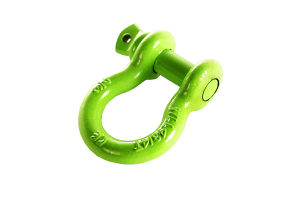 Rugged Ridge D-Shackle, 3/4-Inch, 9500 Pound, Green